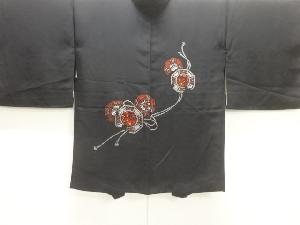 鏡裏に花模様絵羽織